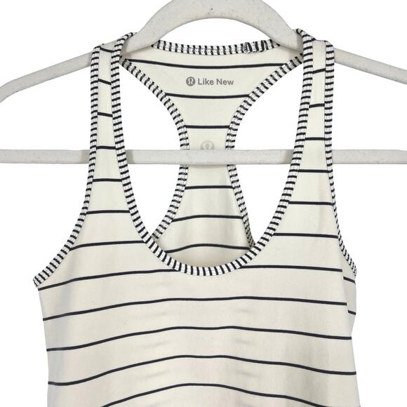 Lululemon Cool Racerback Tank in Slalom Stripe Angel Wing Size XS - Picture 7 of 8